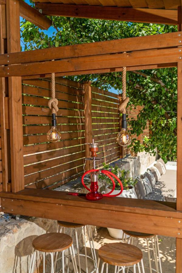 Villa Ellovos With Private Pool Rethymno  ภายนอก รูปภาพ