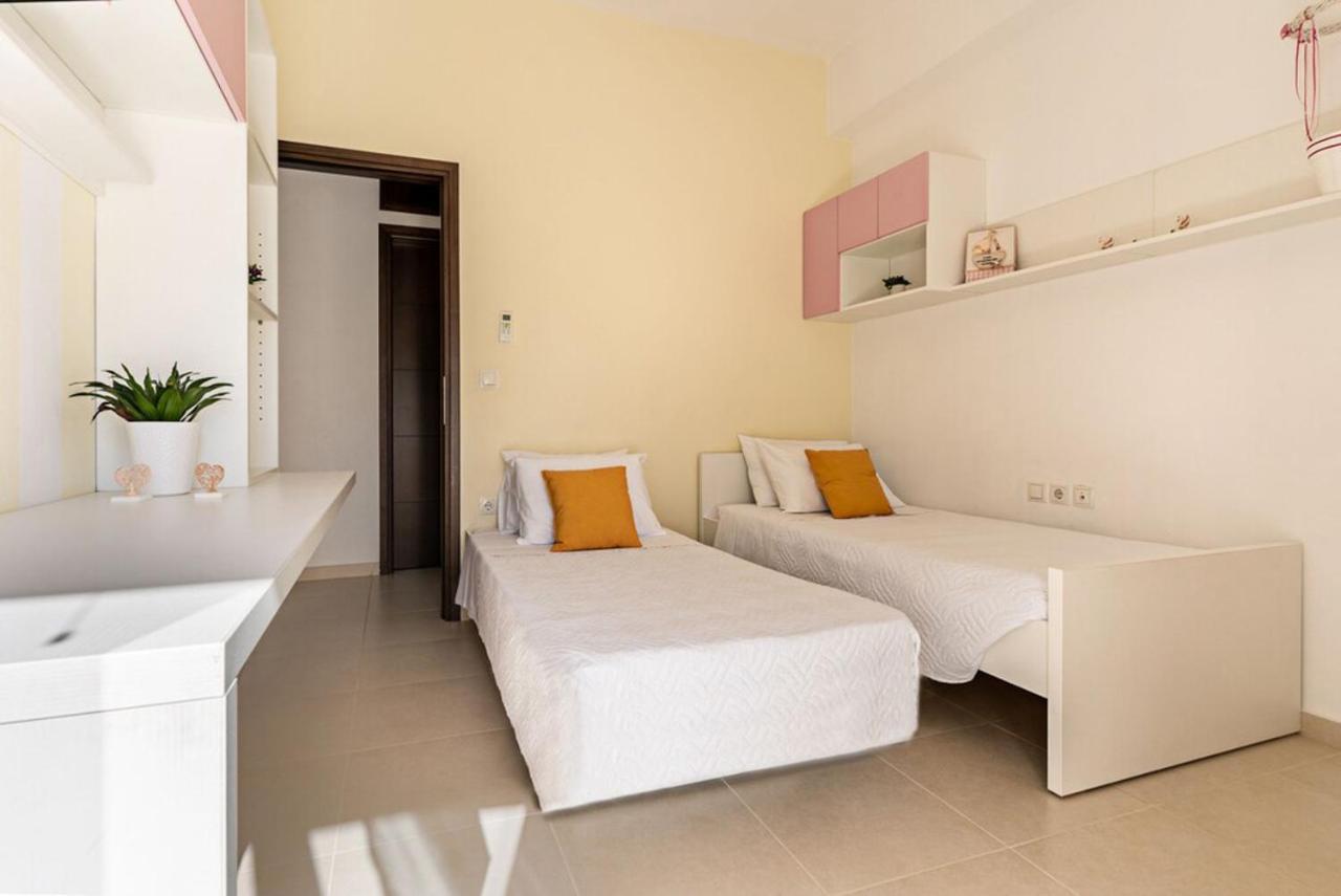 Villa Ellovos With Private Pool Rethymno  ภายนอก รูปภาพ