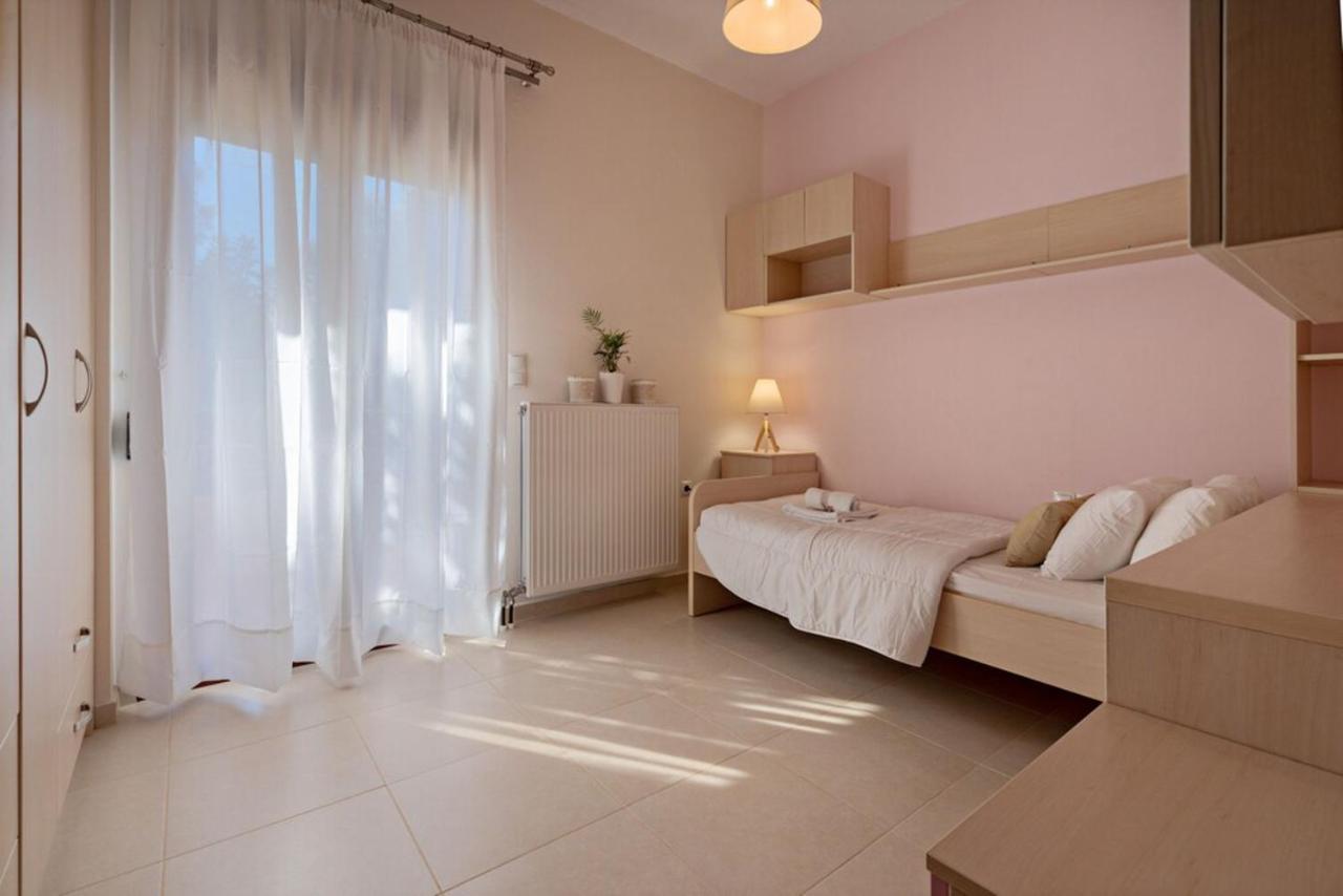 Villa Ellovos With Private Pool Rethymno  ภายนอก รูปภาพ
