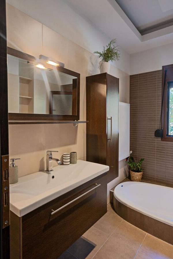 Villa Ellovos With Private Pool Rethymno  ภายนอก รูปภาพ